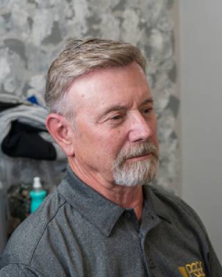 John - after getting his hair back at MD Hair Design